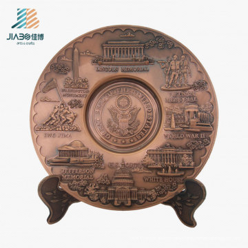 High Quality Wholesale Embossed Custom Souvenir Military Plate for Veitnam